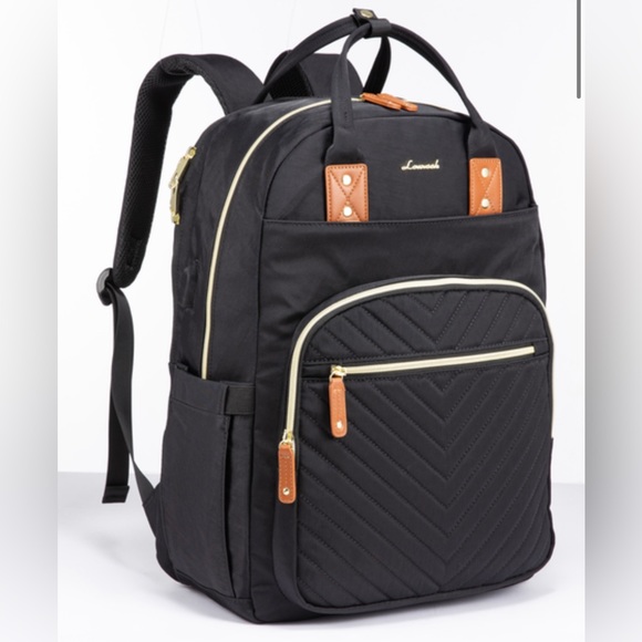 lovevook Bags Quilted Laptop Backpack Poshmark